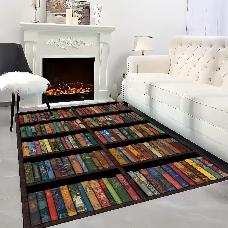 Commercial Book Printing Machines - Tappeto per libreria per adolescenti, arredamento