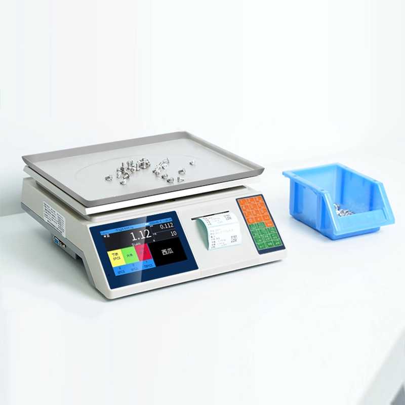 Commercial Printing Industry - Bilancia elettronica con stampa di etichette