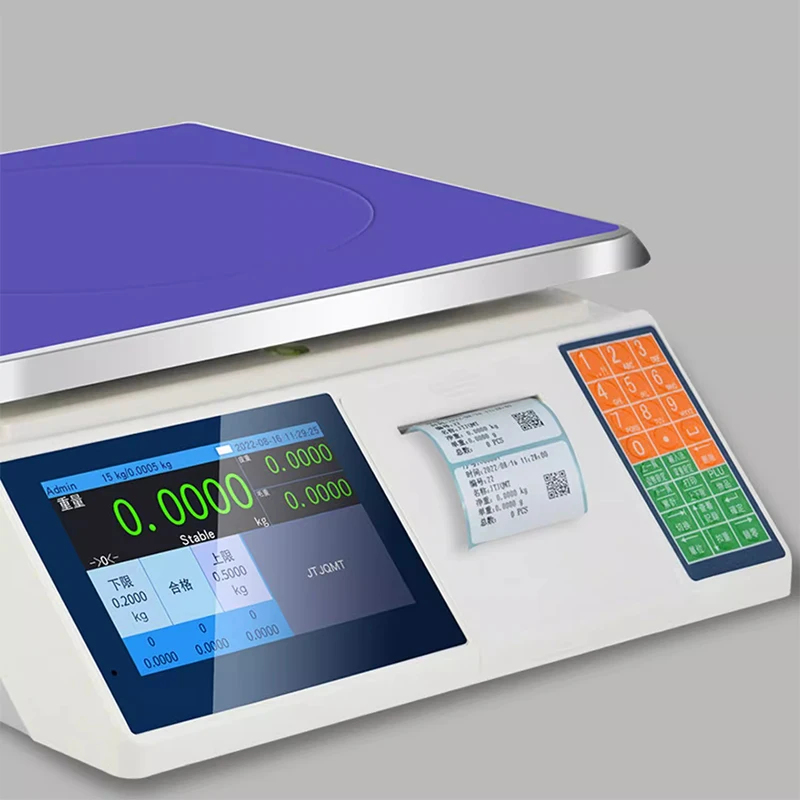 Commercial Printing Industry - Bilancia Elettronica Commerciale All-in-One con Stampa