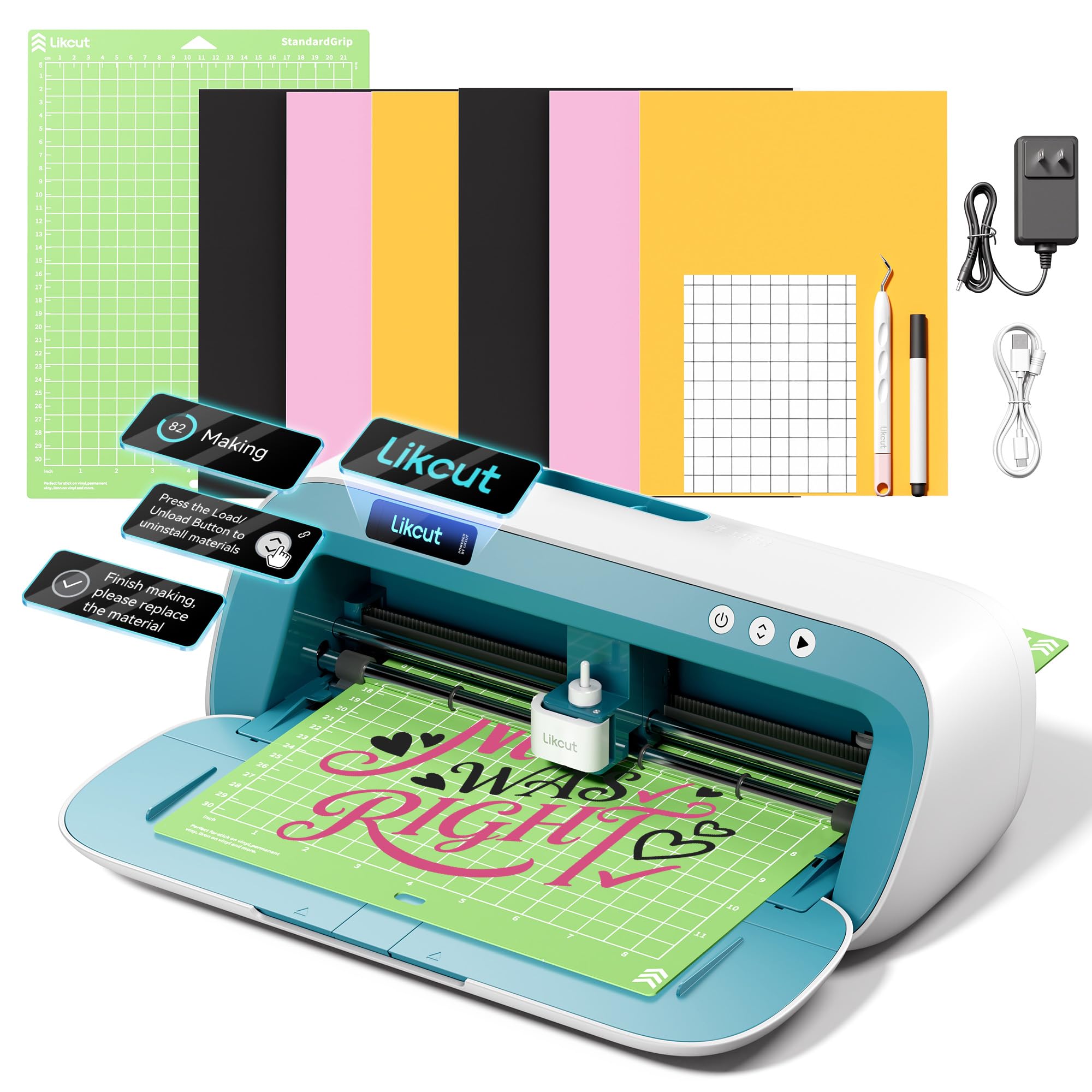 Vinyl Cutter Plotter - Plotter da Taglio Likcut S41 con