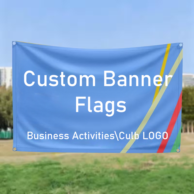 Commercial Printing Companies - Bandiera Personalizzata con Logo per Aziende,