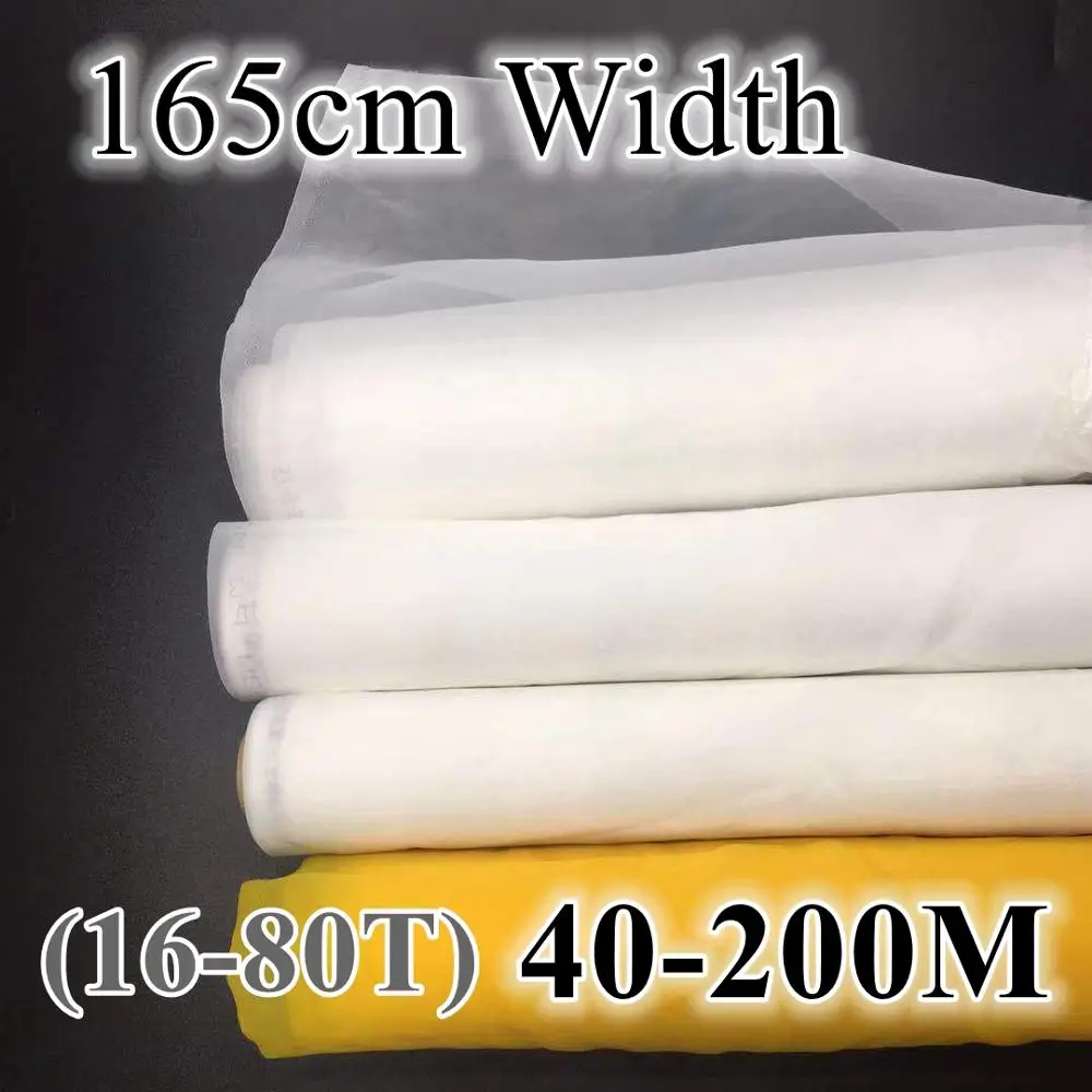 Commercial Fabric Printing - Maglia per serigrafia bianca 60M/80M/100M/120M/140M/160M/180M/200M Tessuto
