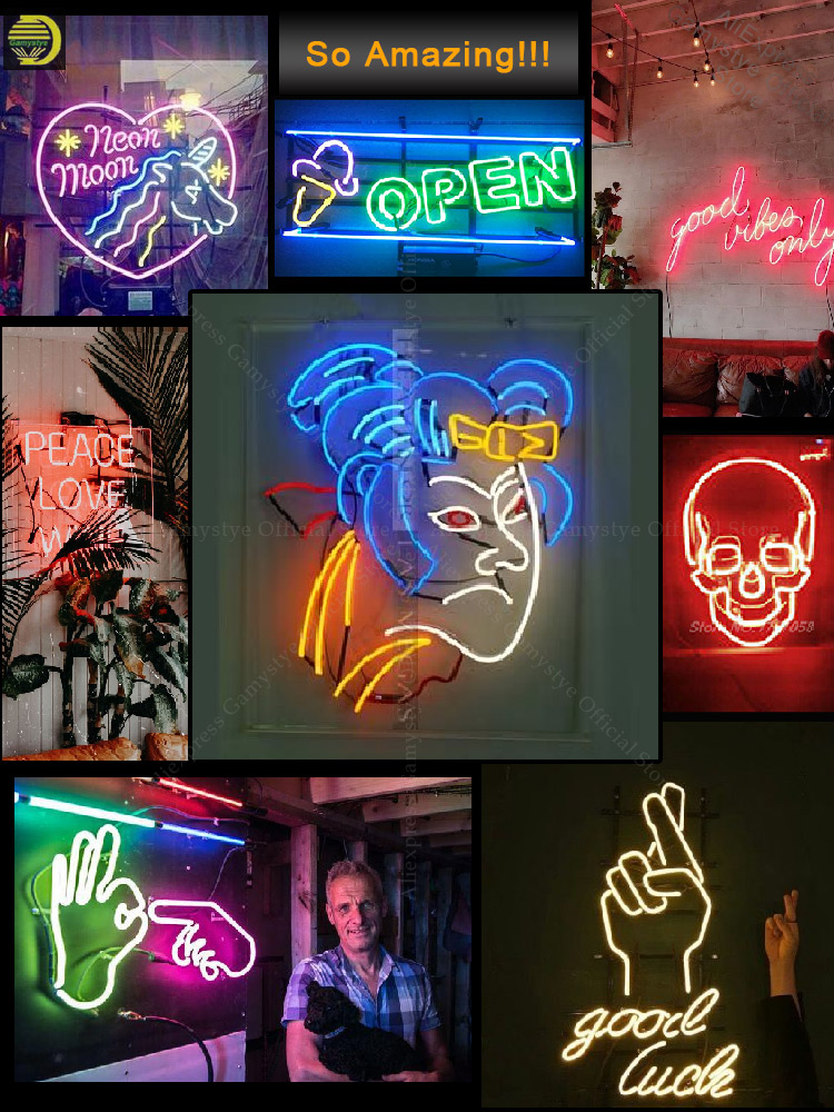 Insegna al neon per la famigli - Commercial Printing Ink recensione e prezzo
