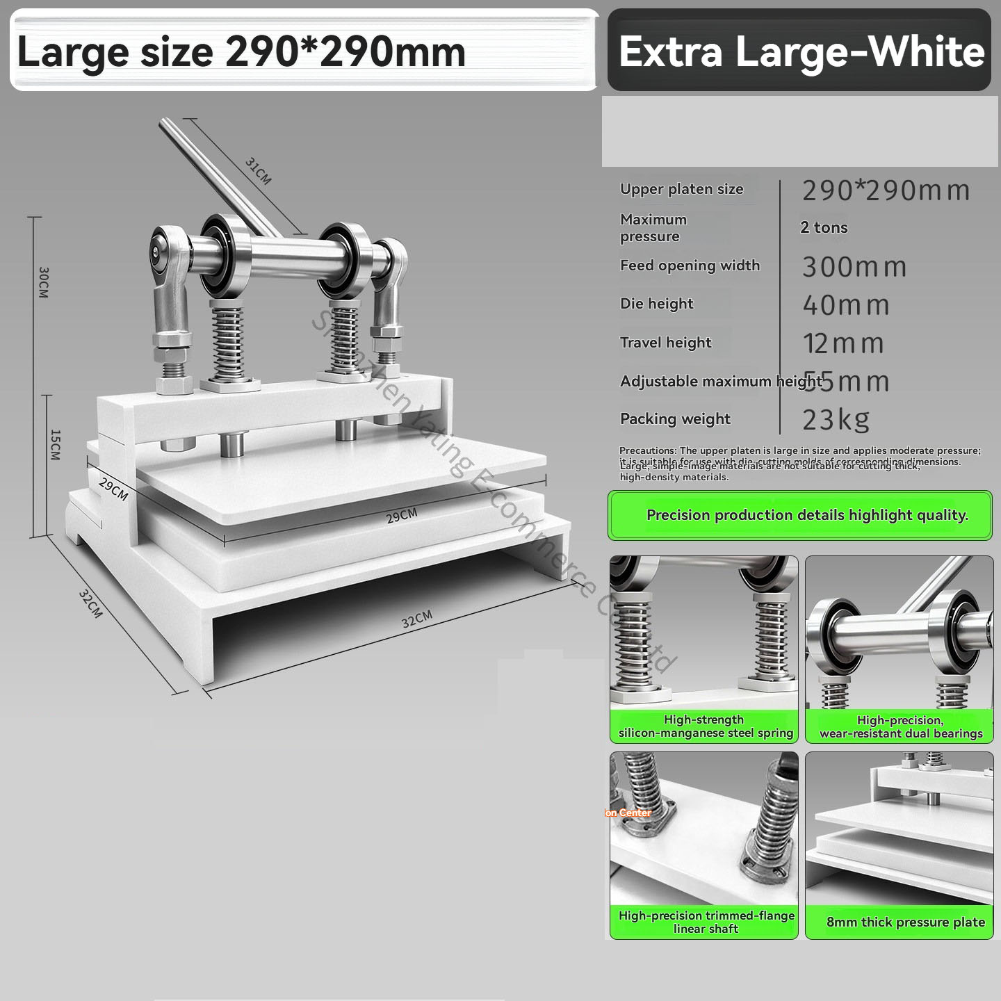 Macchina da taglio 290x290 per - Die Cutting Machine recensione e prezzo