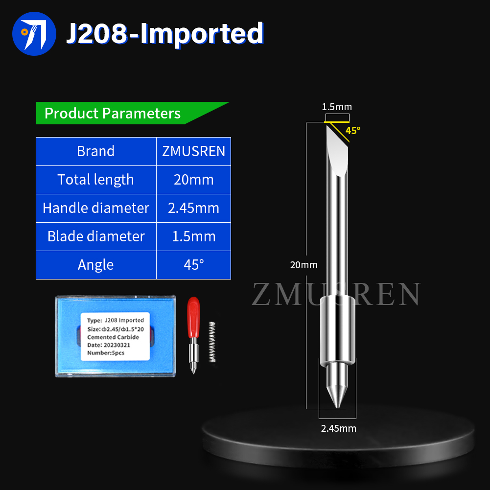 10 Scatole / 50 Pezzi Lame Jin - Vinyl Cutter Plotter recensione e prezzo