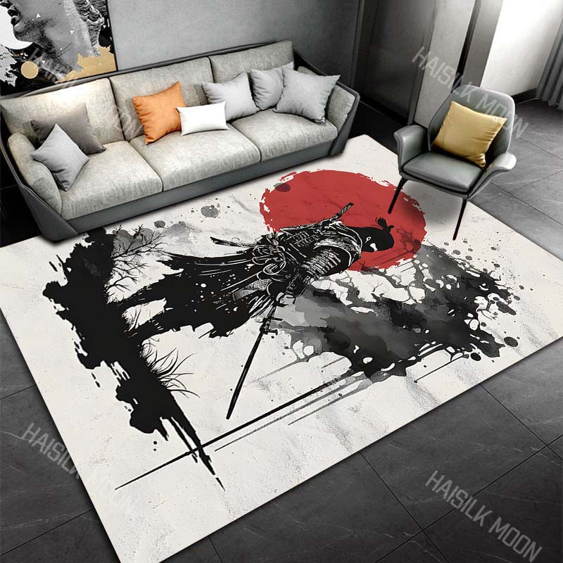 Tappeto con stampa di samurai  - Commercial Printing Ink recensione e prezzo