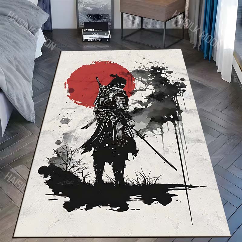 Tappeto con stampa di samurai  - Commercial Printing Ink recensione e prezzo