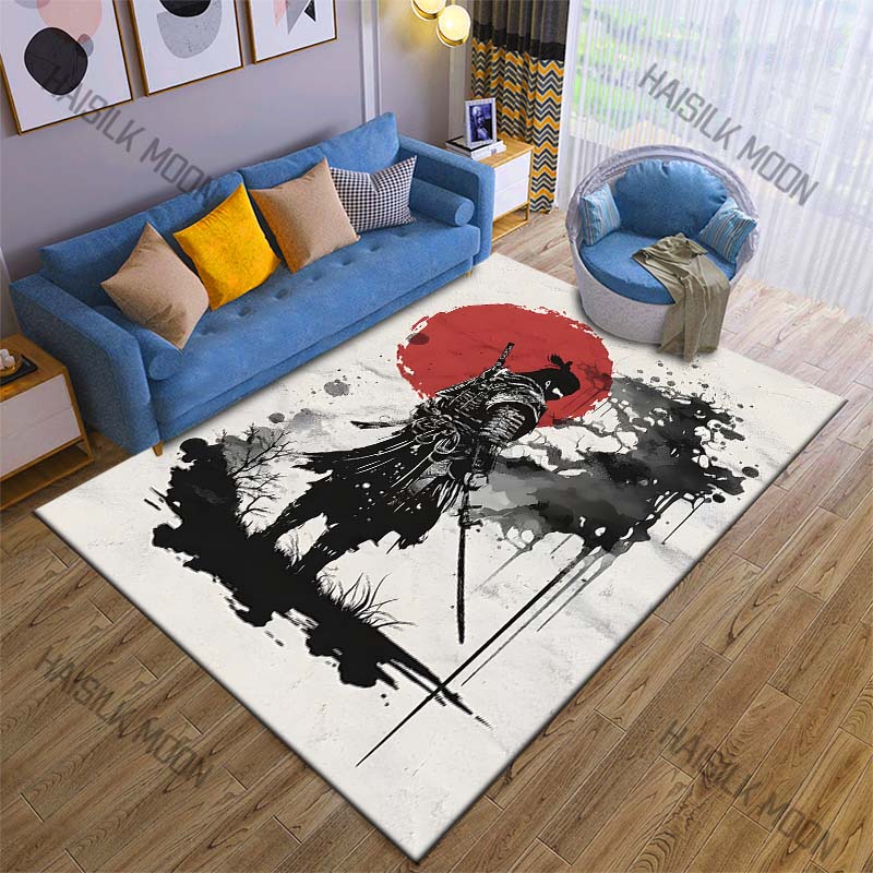 Tappeto con stampa di samurai  - Commercial Printing Ink recensione e prezzo