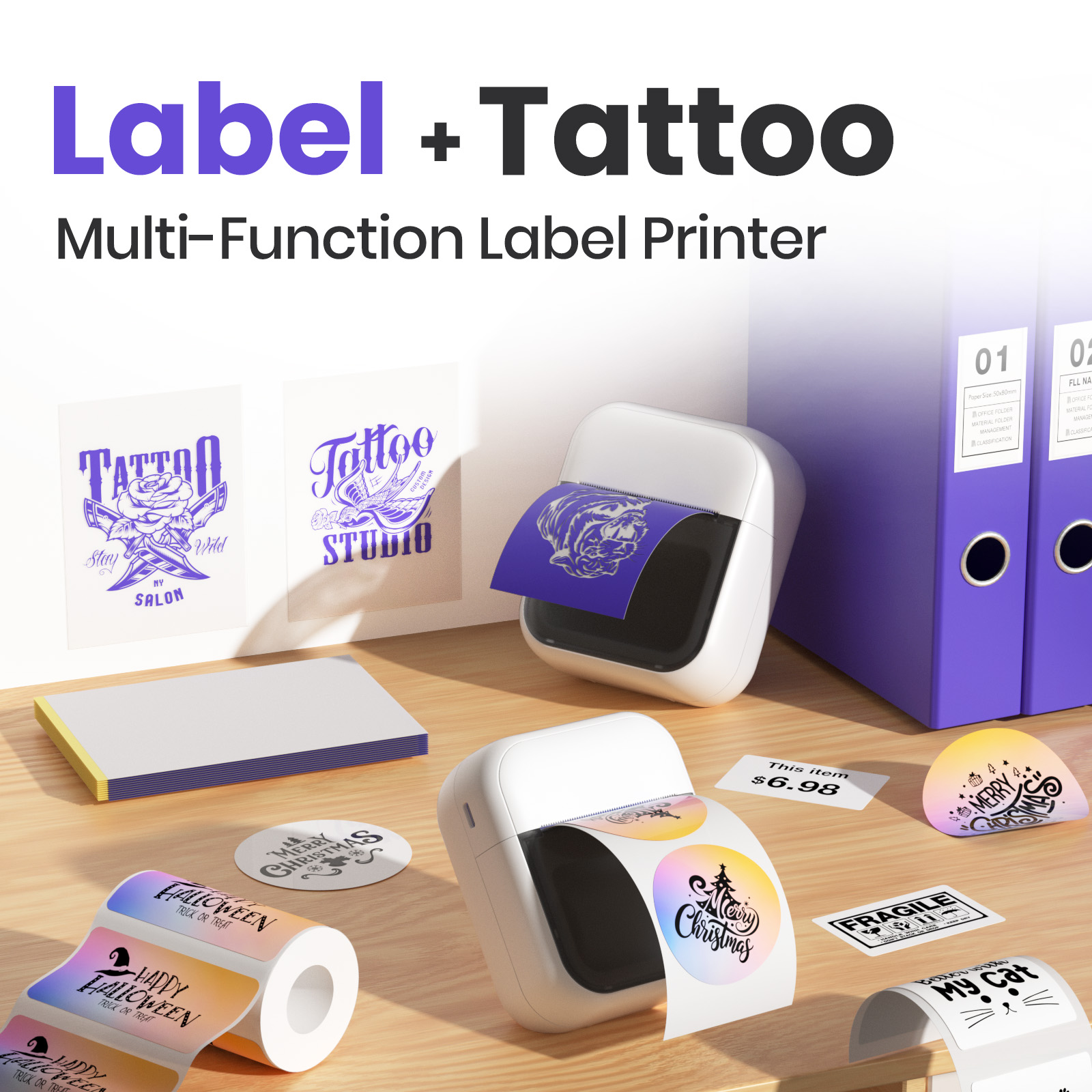 C50 Mini stampante per tatuagg - Commercial Book Printing Machines recensione e prezzo