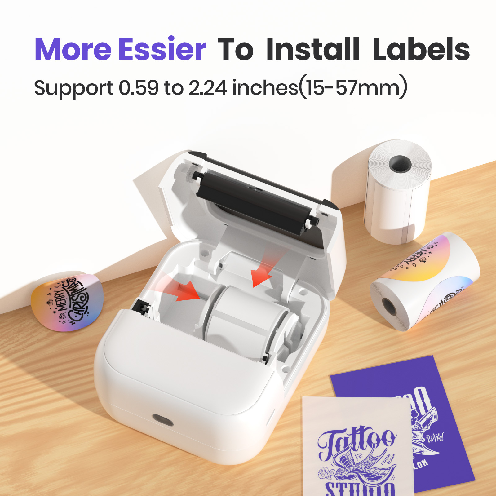 C50 Mini stampante per tatuagg - Commercial Book Printing Machines recensione e prezzo