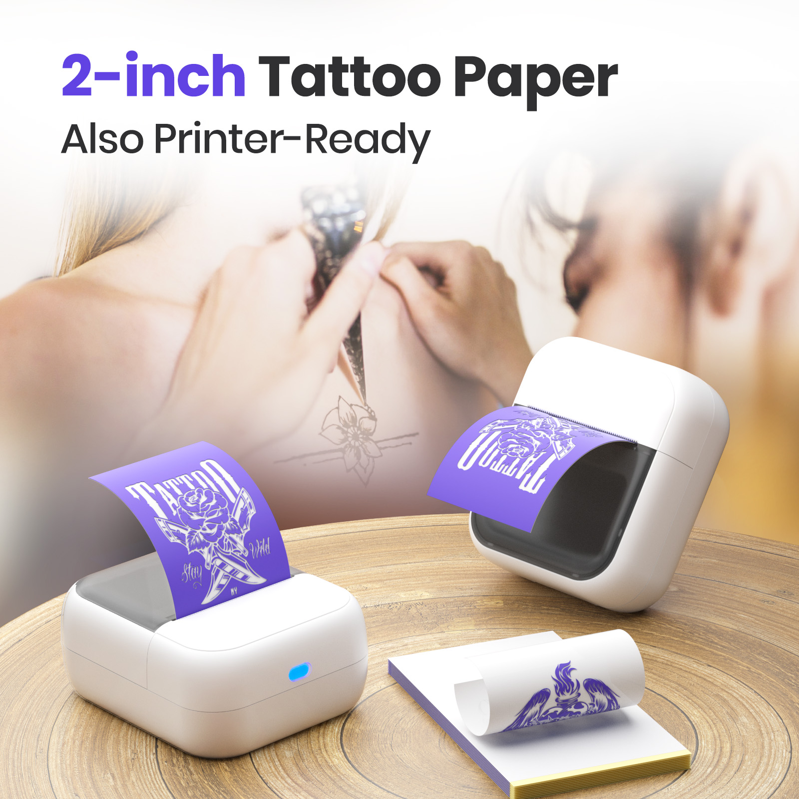 C50 Mini stampante per tatuagg - Commercial Book Printing Machines recensione e prezzo