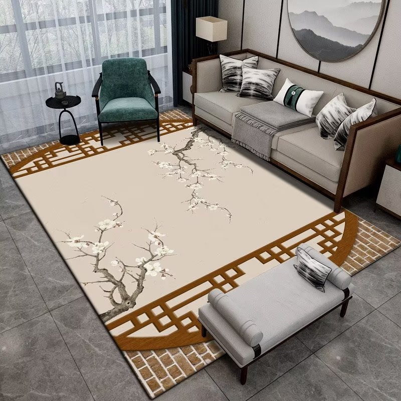 Tappeto a Fiori in Stile Cines - Commercial Fabric Printing recensione e prezzo
