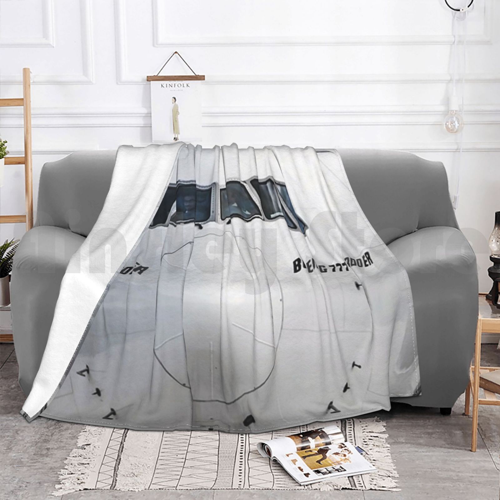Boeing 777 Coperta con vista a - Commercial Fabric Printing recensione e prezzo